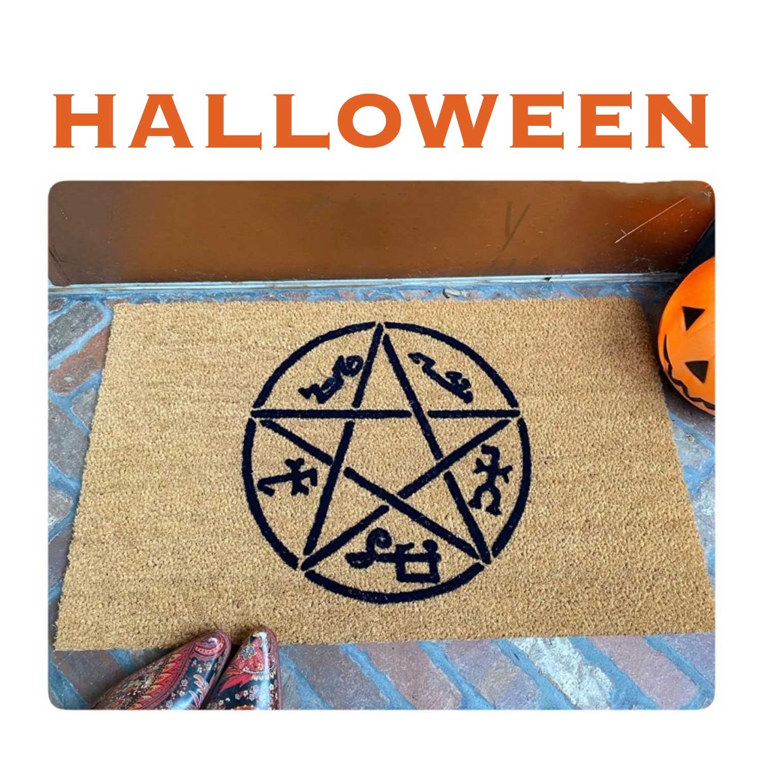 Halloween Outdoor Decor Doormats