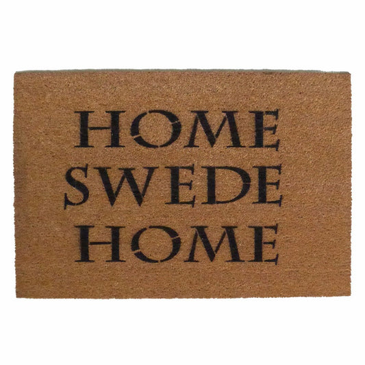 Swedish home swede home funny doormat housewarming gift wedding gift Sweden welcome mat sweet door matdoormat  eco friendly doormat doormatt