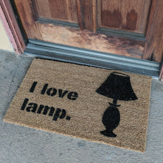 I love lamp door mat Anchorman funny welcome mat eco friendly outdoor doormat geek  nerdy Linux Apache MySQL PHP coder gift doormatt