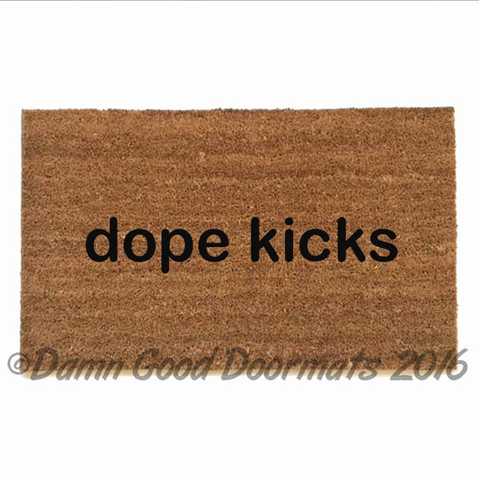 DOPE kicks™ or shoes doormat